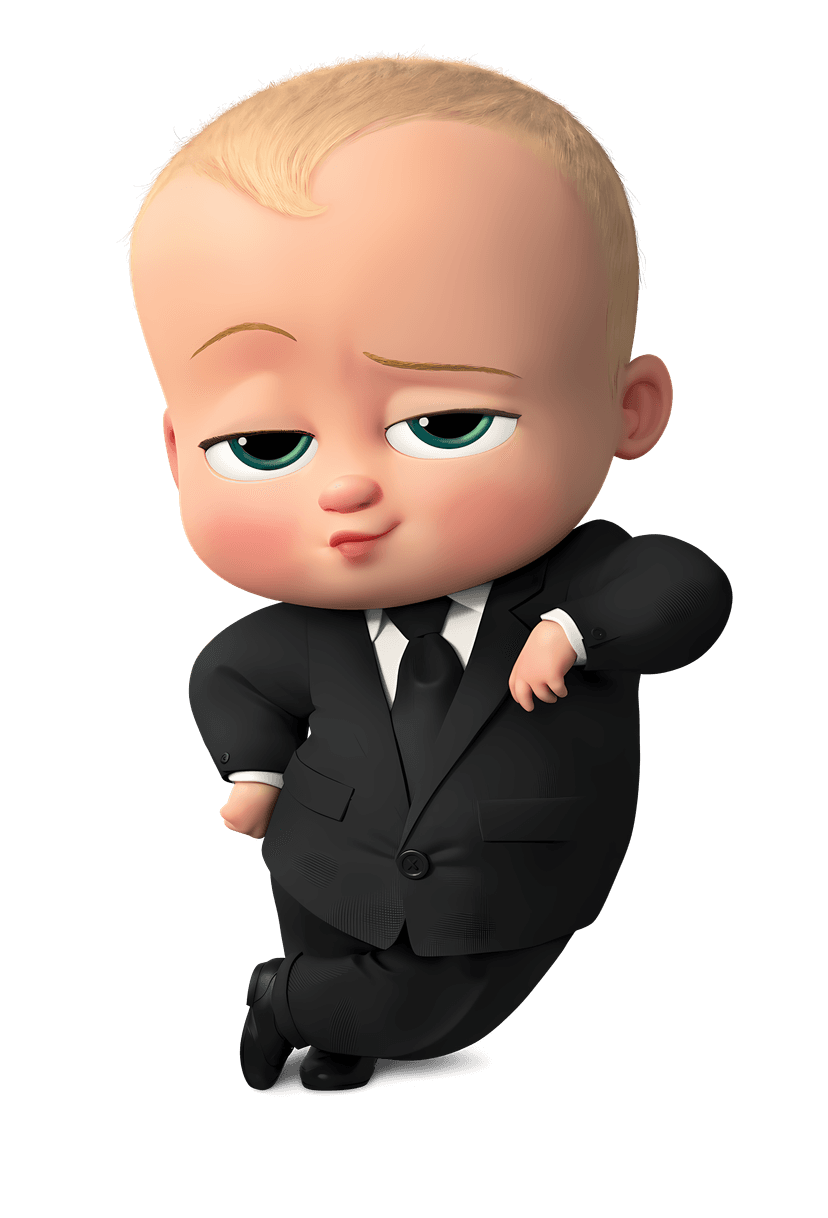 Hover to hear from the Boss Baby About Me Image (Boss Baby Cartoon)